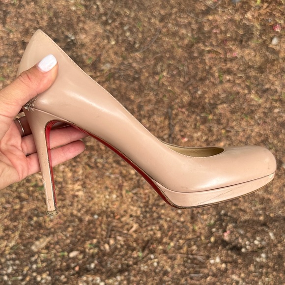 Christian Louboutin Blush Pink Heels - Picture 6 of 11